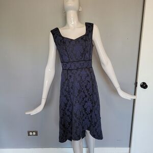 Royal Bones Goth Jacquard High Low Dress, VGUC, Size S